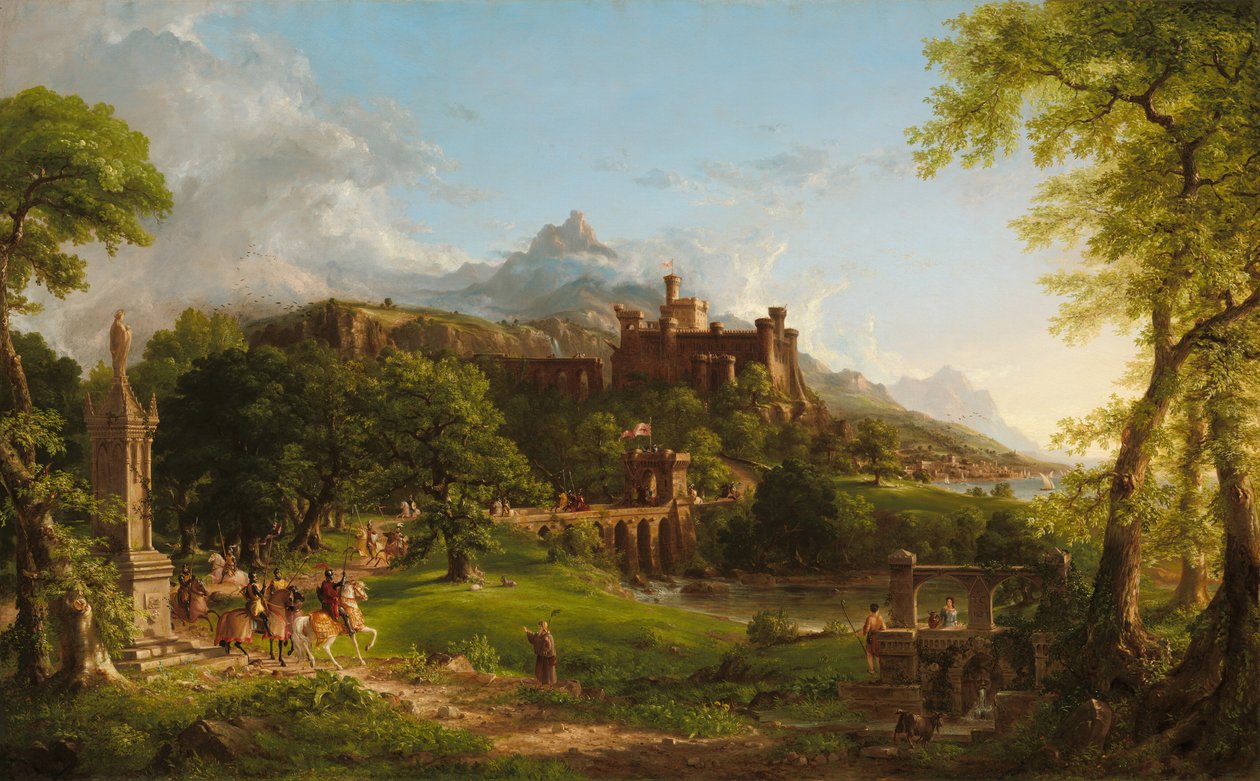 Le Départ, 1837 - Thomas Cole