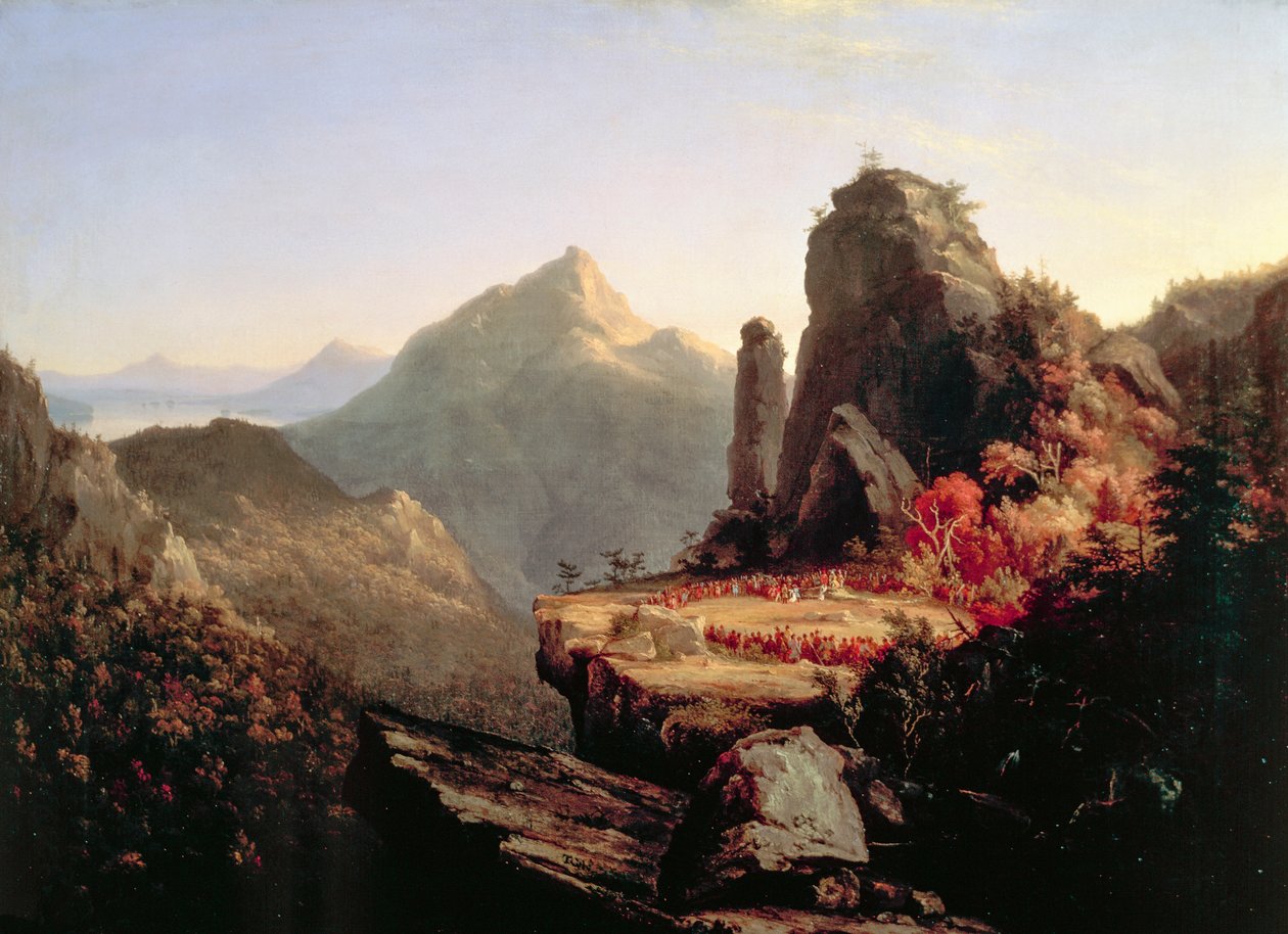 Le Dernier des Mohicans - Thomas Cole