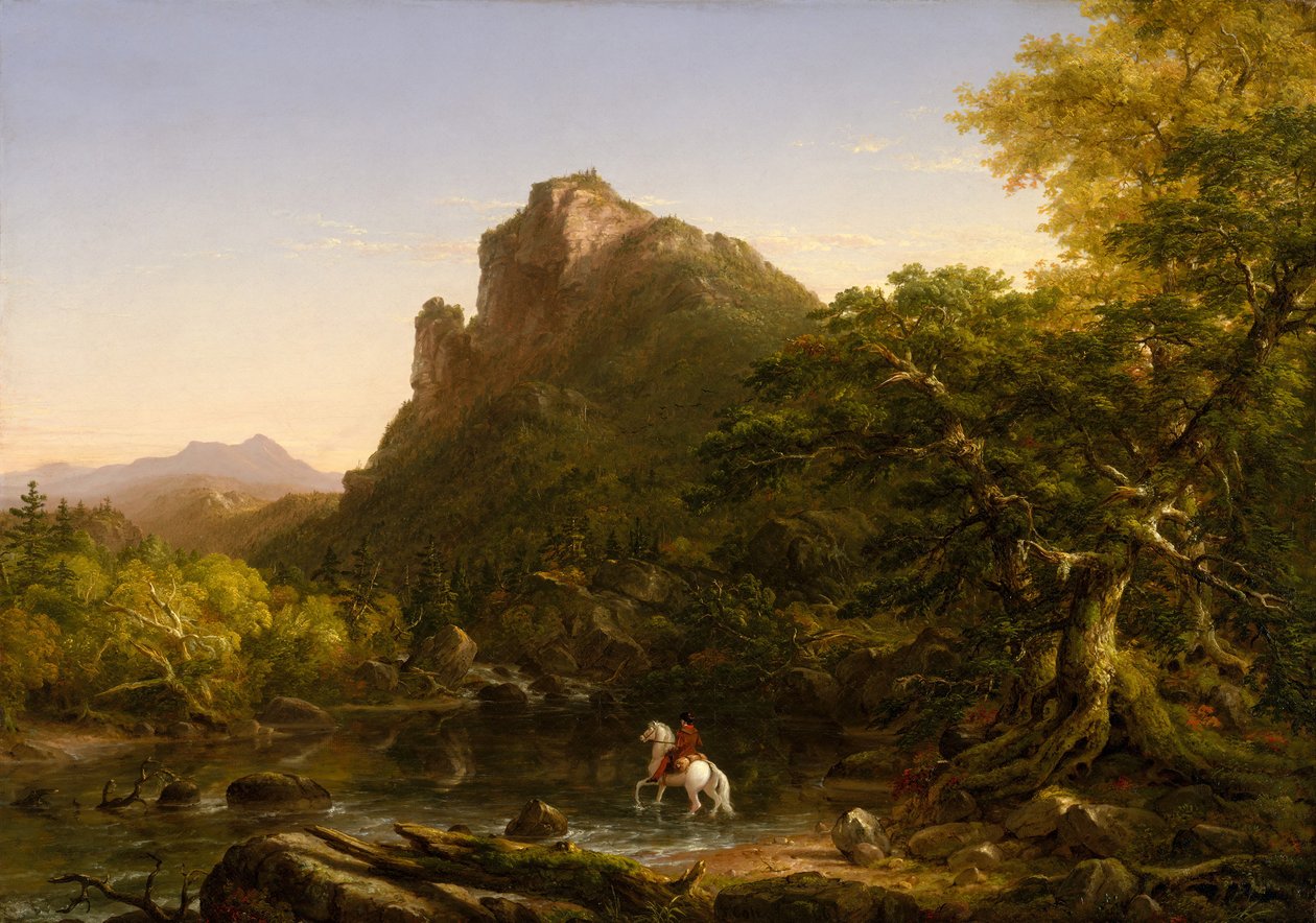 Le gué de la montagne, 1846 - Thomas Cole