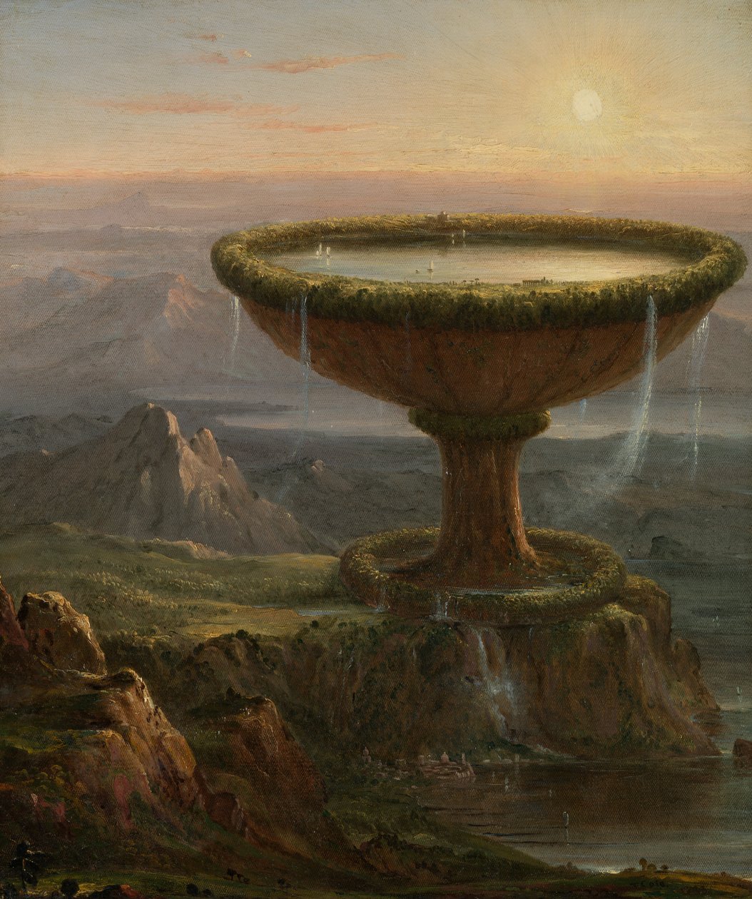 Le gobelet du Titan, 1833 - Thomas Cole