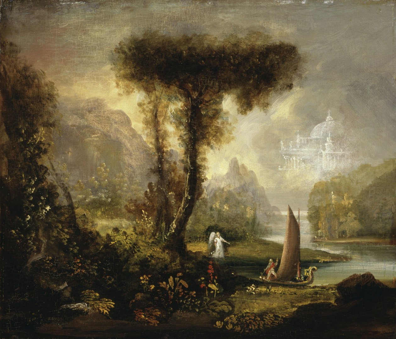 Le voyage de la vie : la jeunesse (étude) - Thomas Cole