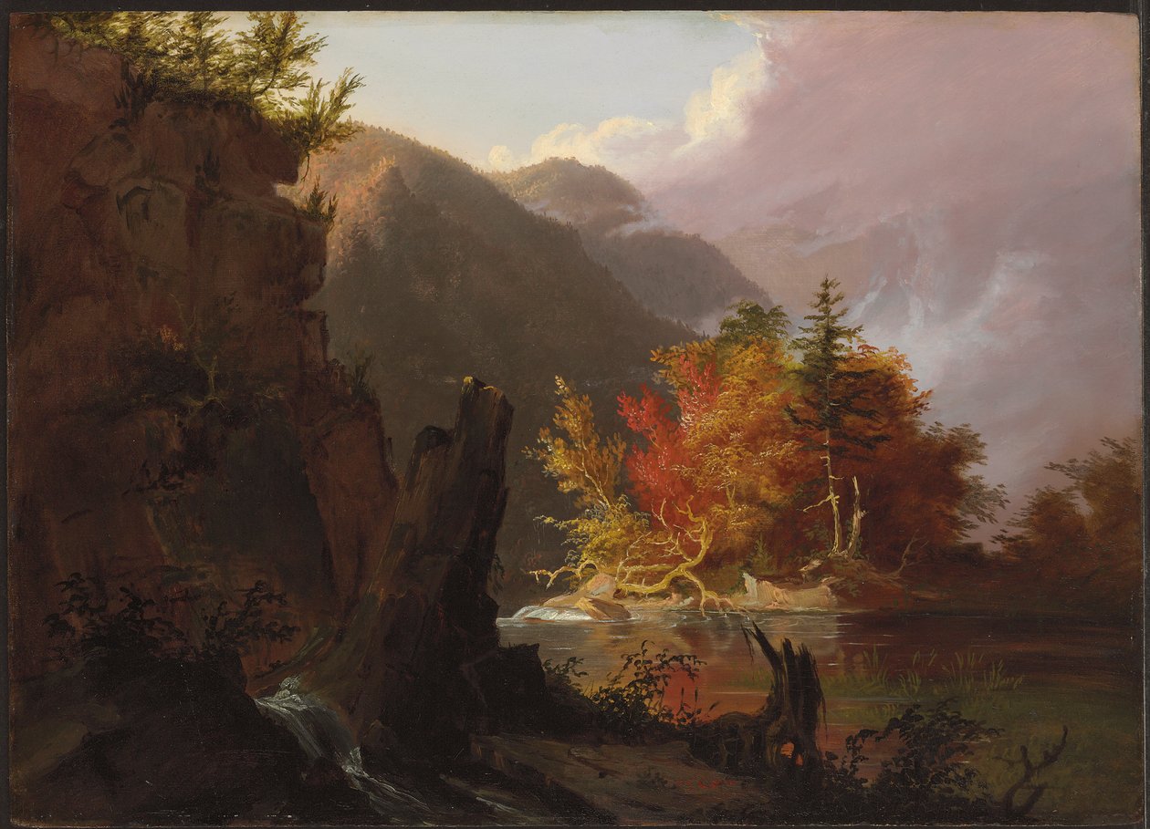 Vue dans Kaaterskill Clove, 1826 - Thomas Cole