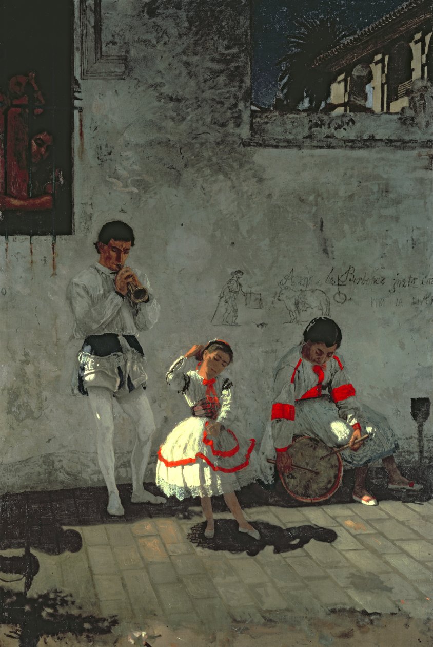 Scène de rue à Séville - Thomas Cowperthwait Eakins