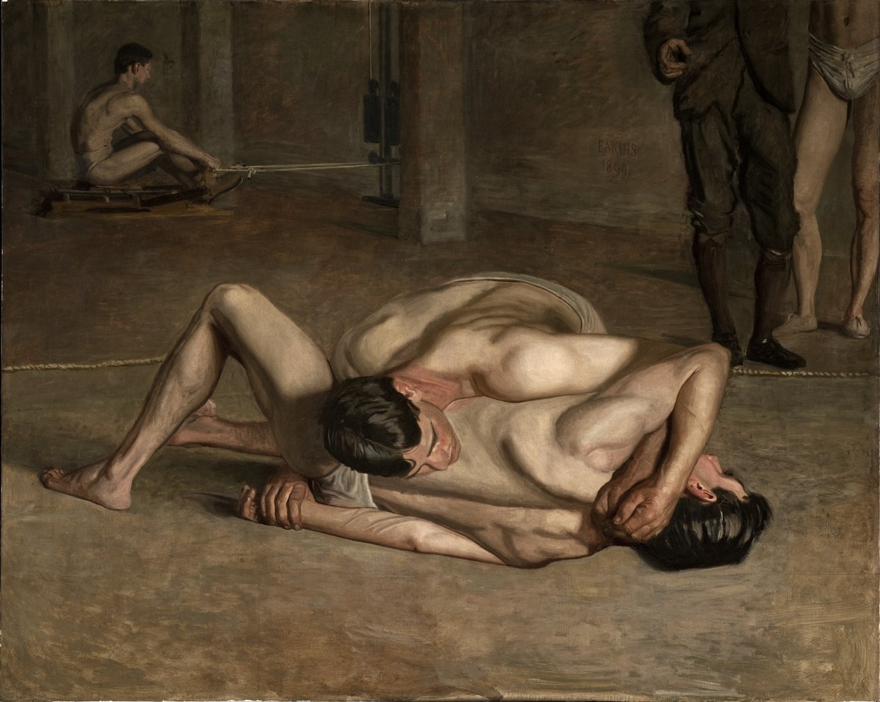 Lutteurs - Thomas Cowperthwait Eakins