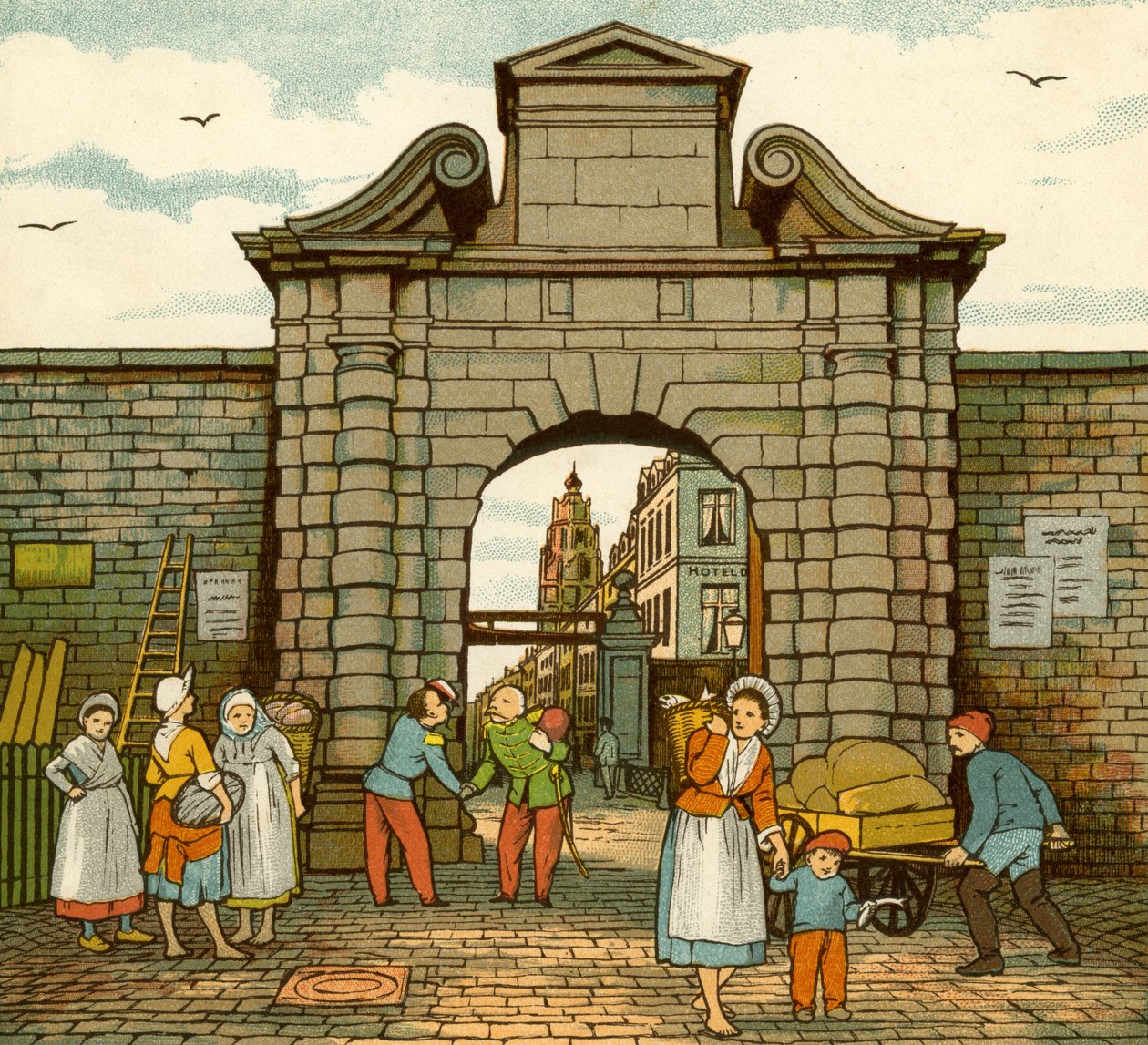 Calais, Porte de la Mer - Thomas Crane