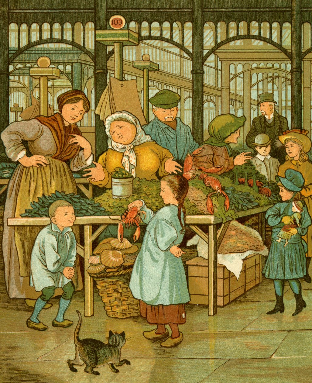Marché couvert de Paris - Thomas Crane