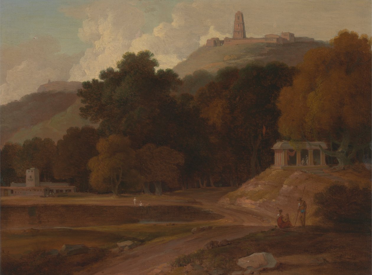 Paysage vallonné en Inde - Thomas Daniell