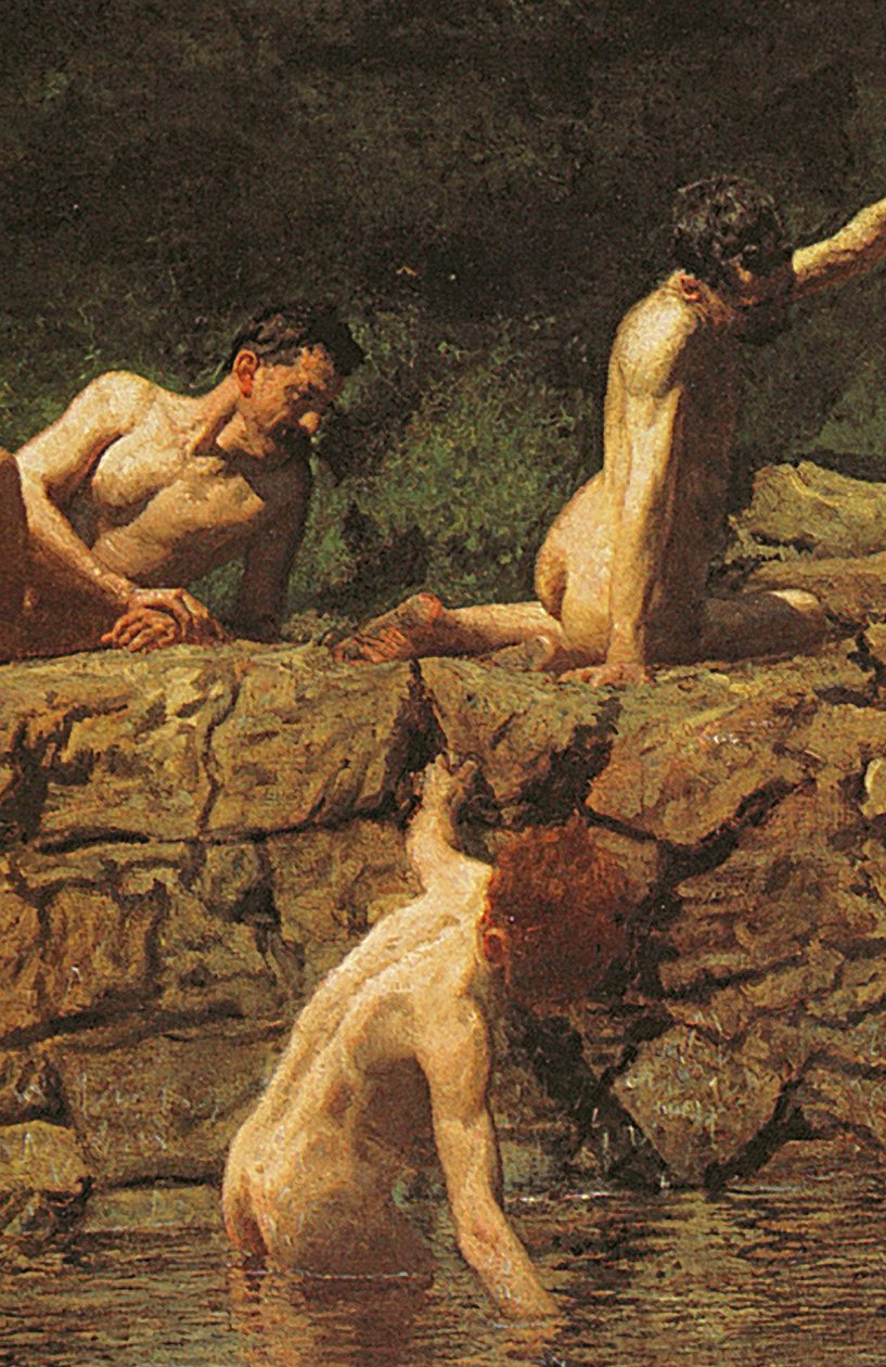 Trou de baignade, 1885 - Thomas Eakins