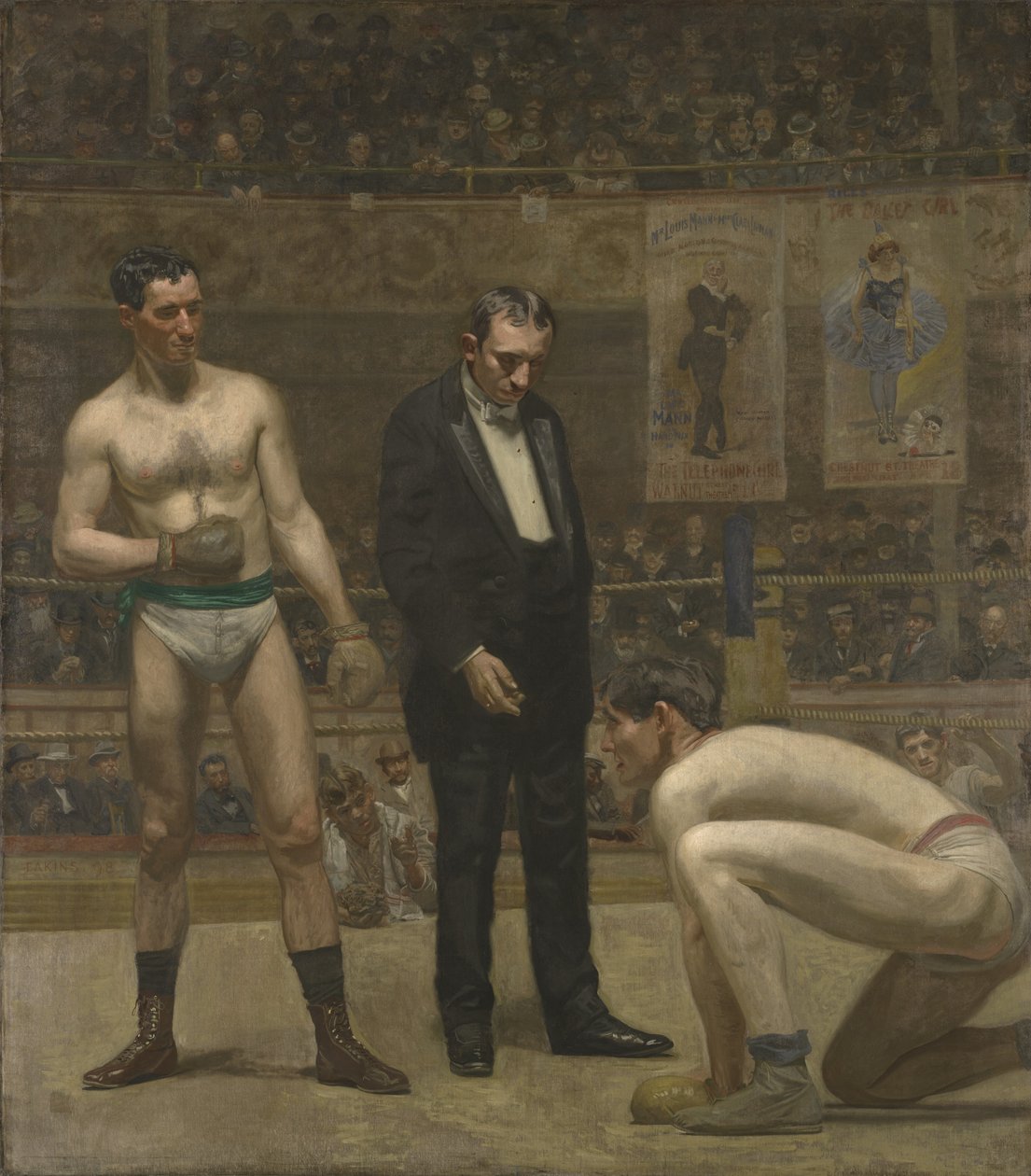 Prendre le compte, 1898 - Thomas Eakins