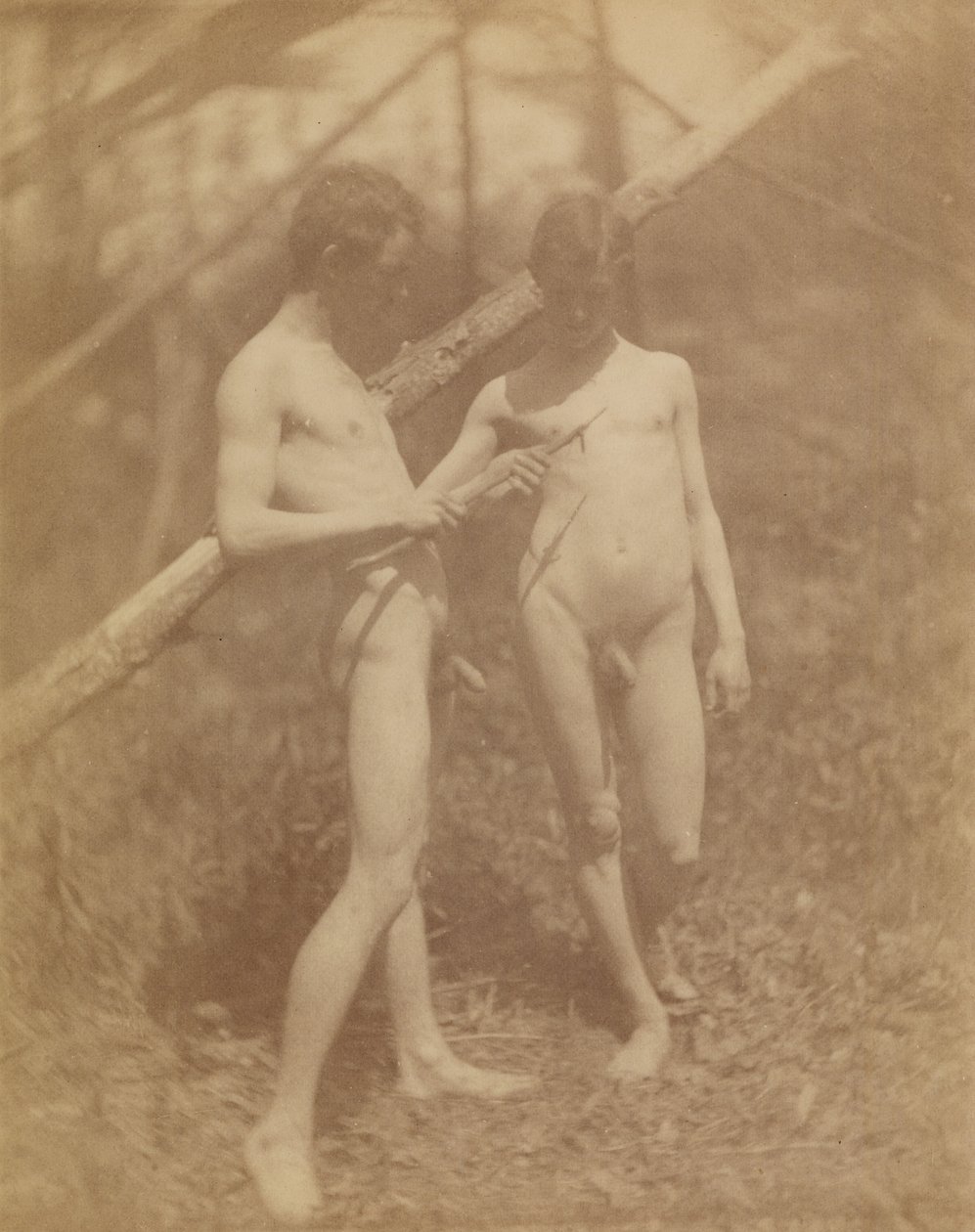 [Deux nus masculins] - Thomas Eakins