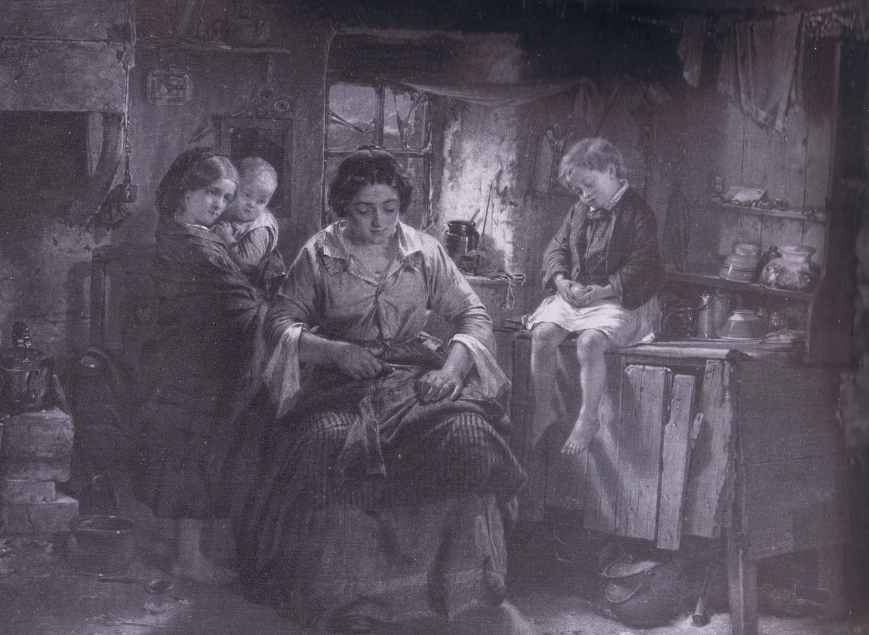 Sa seule paire, Bibbys Annual, 1916-1917 - Thomas Faed