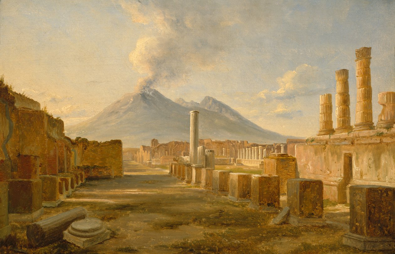 Forum à Pompéi (peinture) - Thomas Fearnley