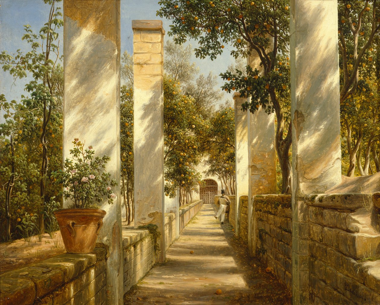 Pergola orange, Sorrento - Thomas Fearnley