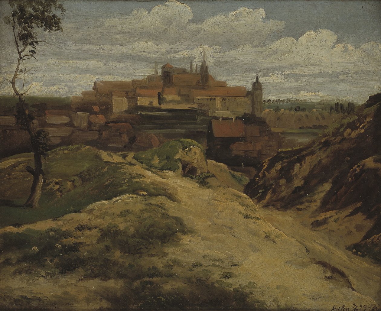 Vue de Meissen - Thomas Fearnley
