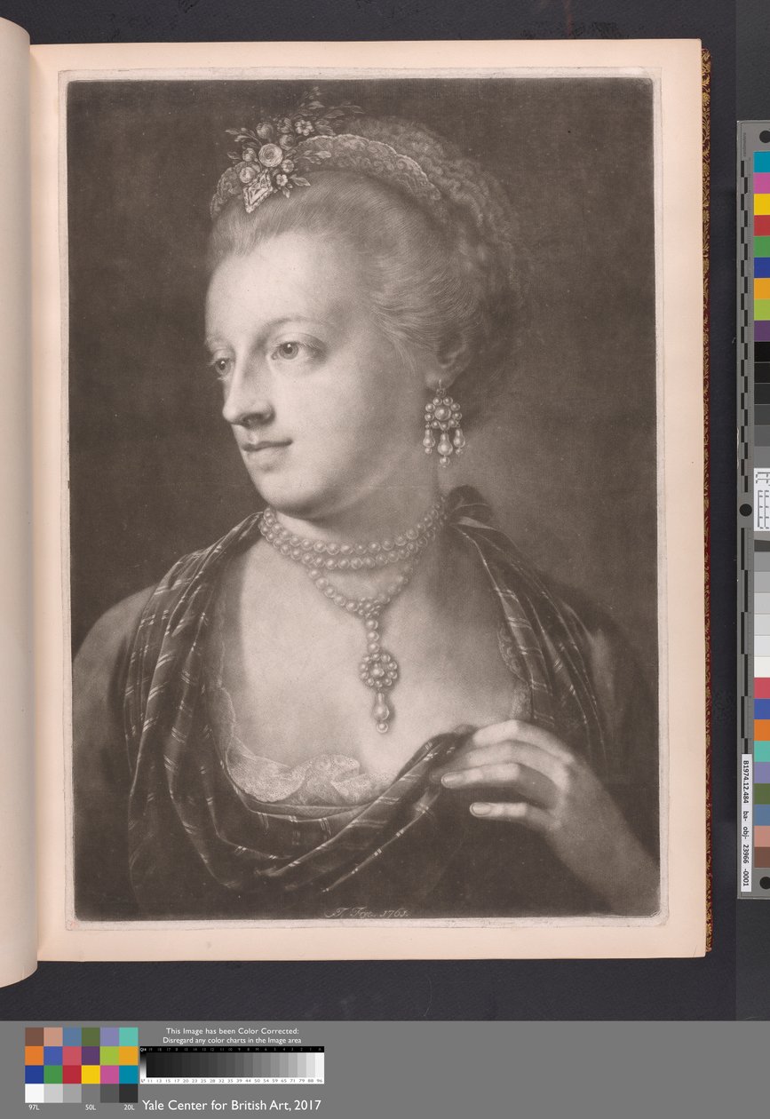 Dame, élégamment vêtue - Thomas Frye