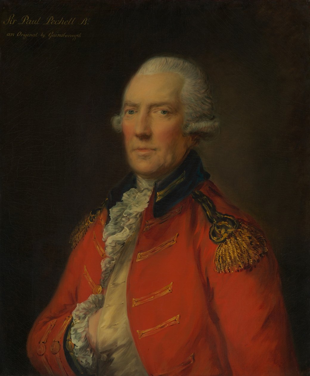 Lieutenant Colonel Paul Pechell - Thomas Gainsborough