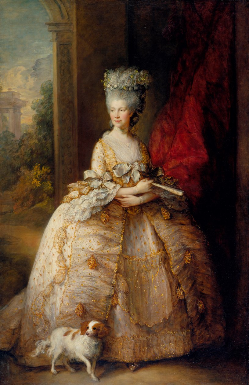La reine Charlotte (1744-1818) - Thomas Gainsborough