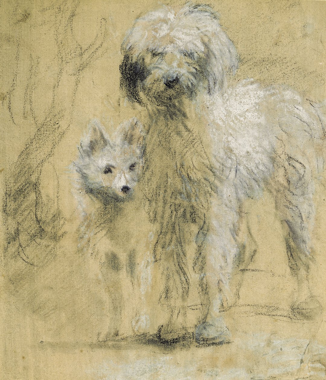 Tristram et Fox - Thomas Gainsborough