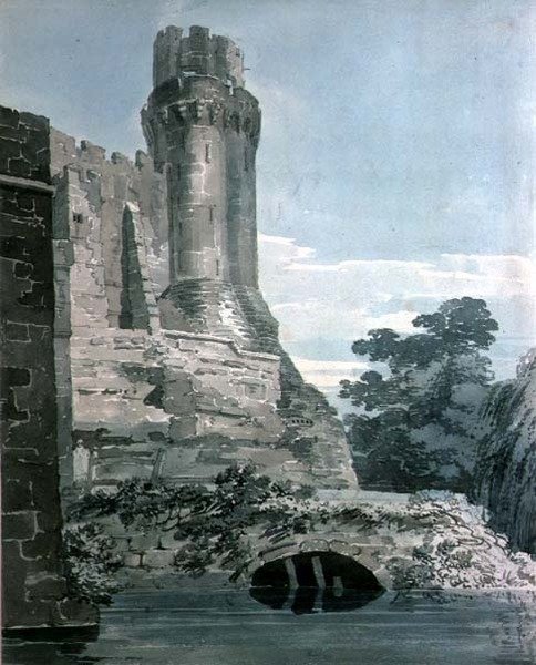 Tour de César, Château de Warwick - Thomas Girtin