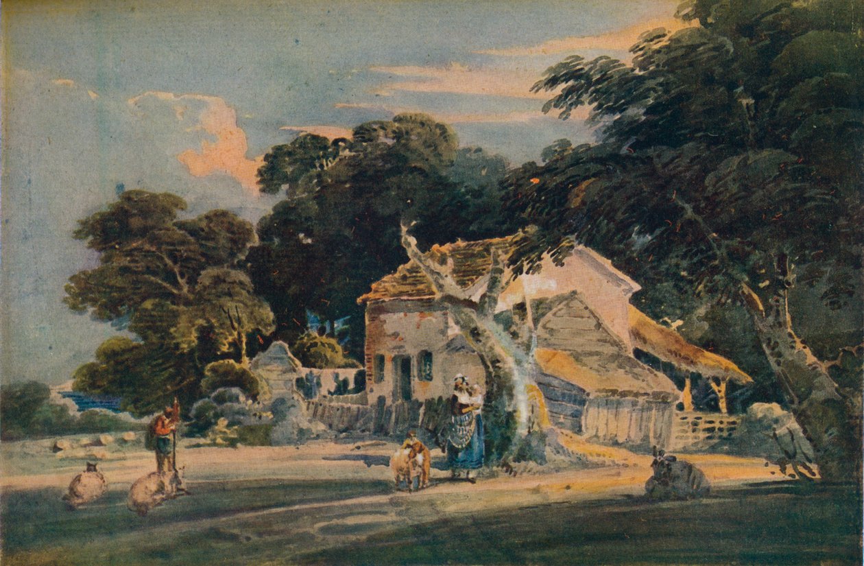 Ferme du Devonshire - Thomas Girtin