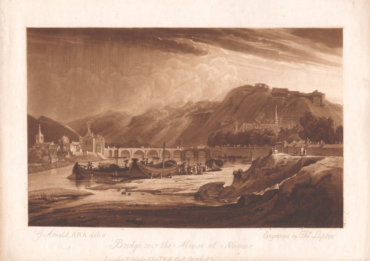 Pont sur la Meuse à Namur - Thomas Goff Lupton