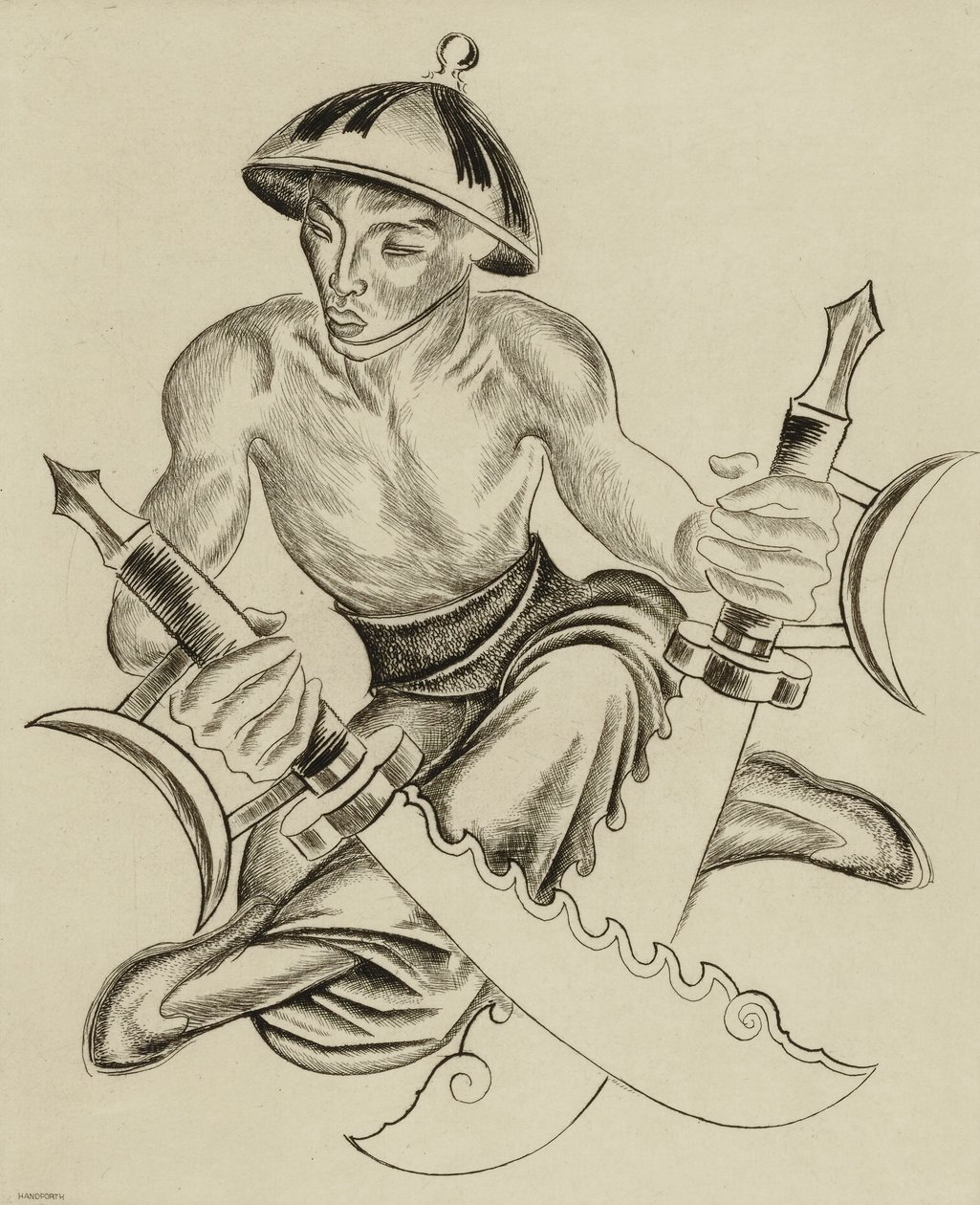 (Homme chinois) - Thomas Handforth