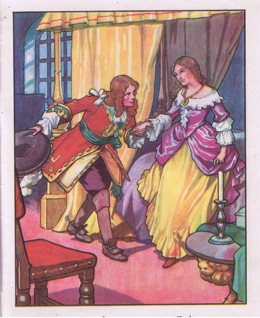 "Mon prince", murmure-t-elle (litho) - Thomas Heath Robinson