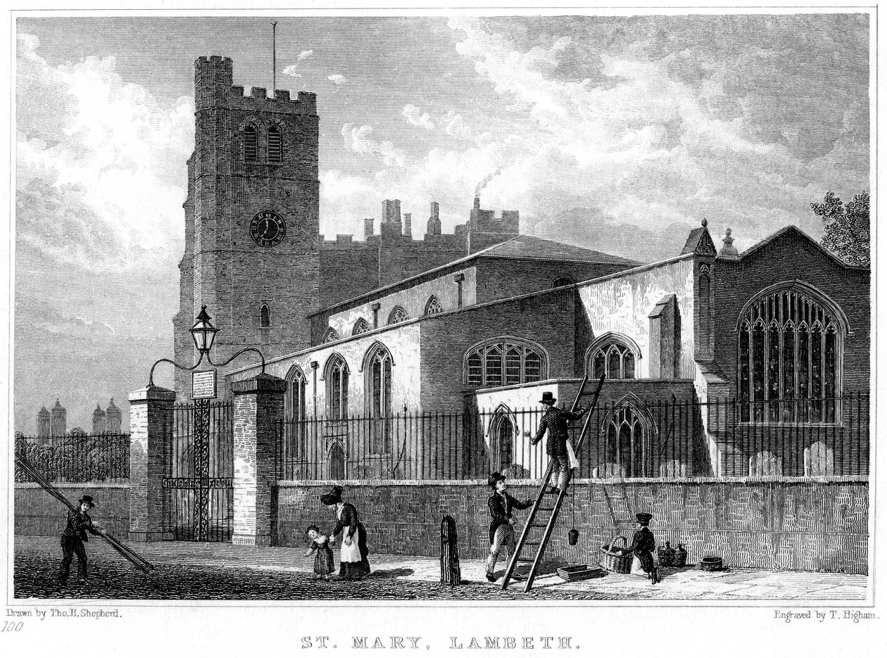 Église Sainte-Marie, Lambeth, Londres, 1831 - Thomas Higham