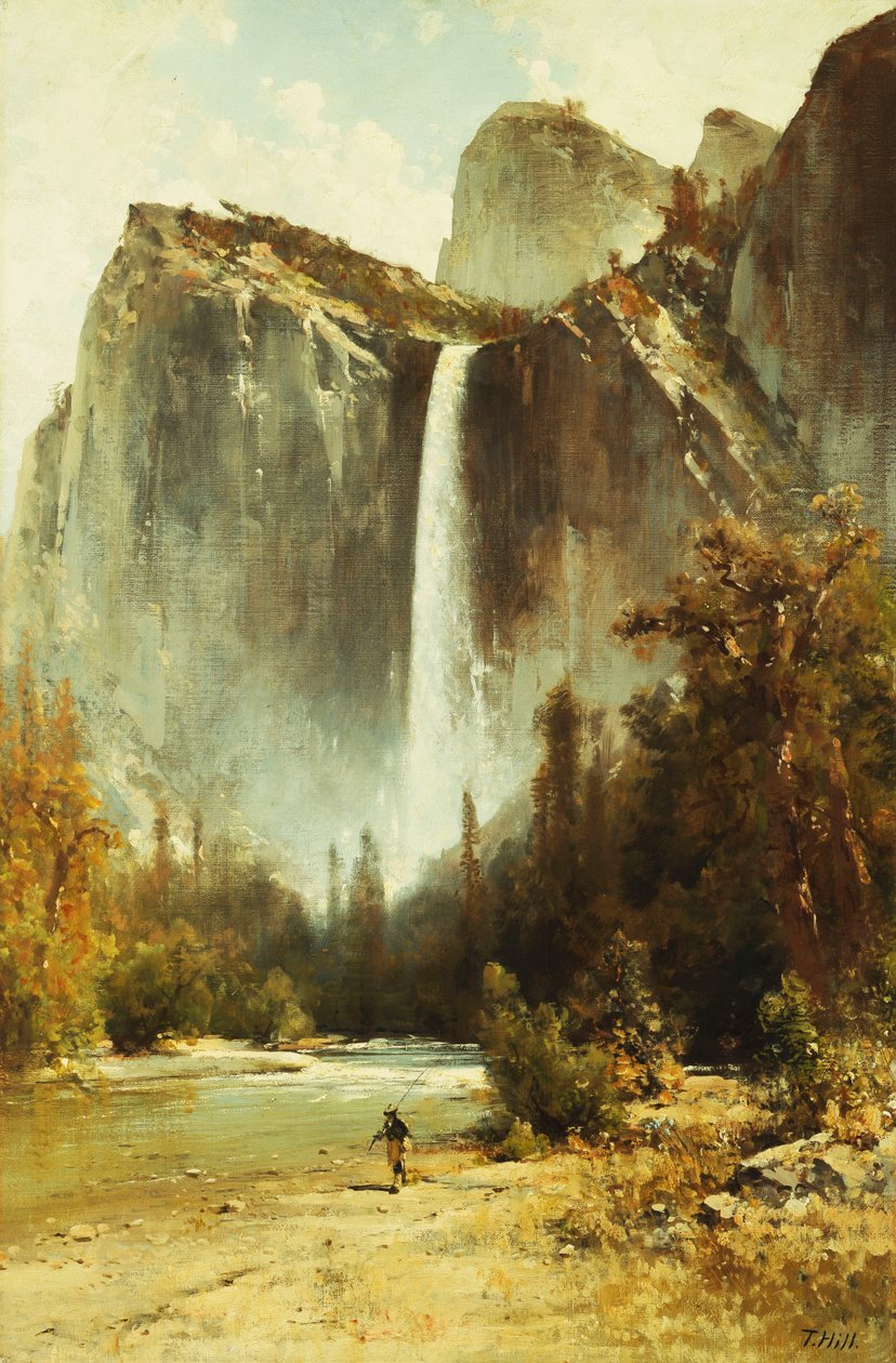 Chutes nuptiales, Yosemite - Thomas Hill