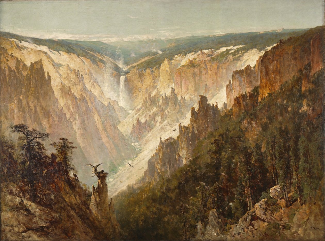 Le Grand Canyon du Yellowstone, c.1884 - Thomas Hill