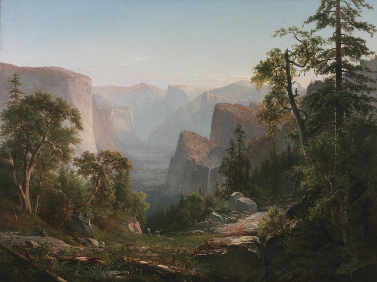 Vue de la vallée de Yosemite, 1865 - Thomas Hill