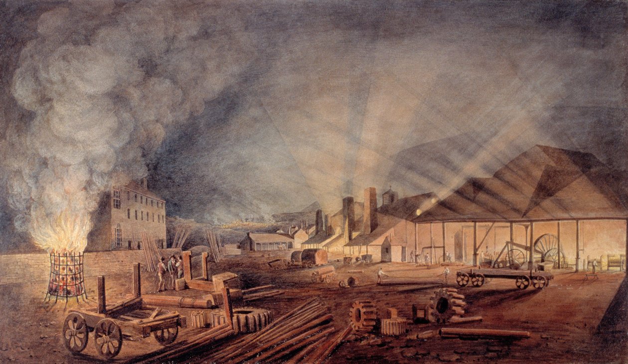 Moulins à rouleaux, 1819 - Thomas Horner
