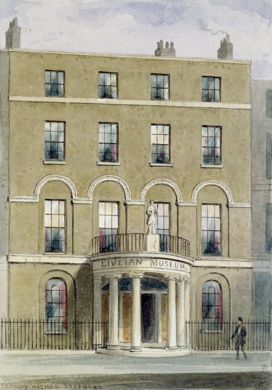 Le Musée Liverian, 1850 - Thomas Hosmer Shepherd