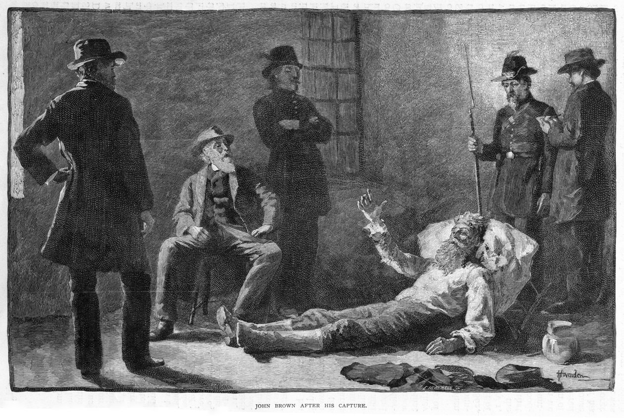John Brown 1807-1859 après sa capture, 1859 - Thomas Hovenden