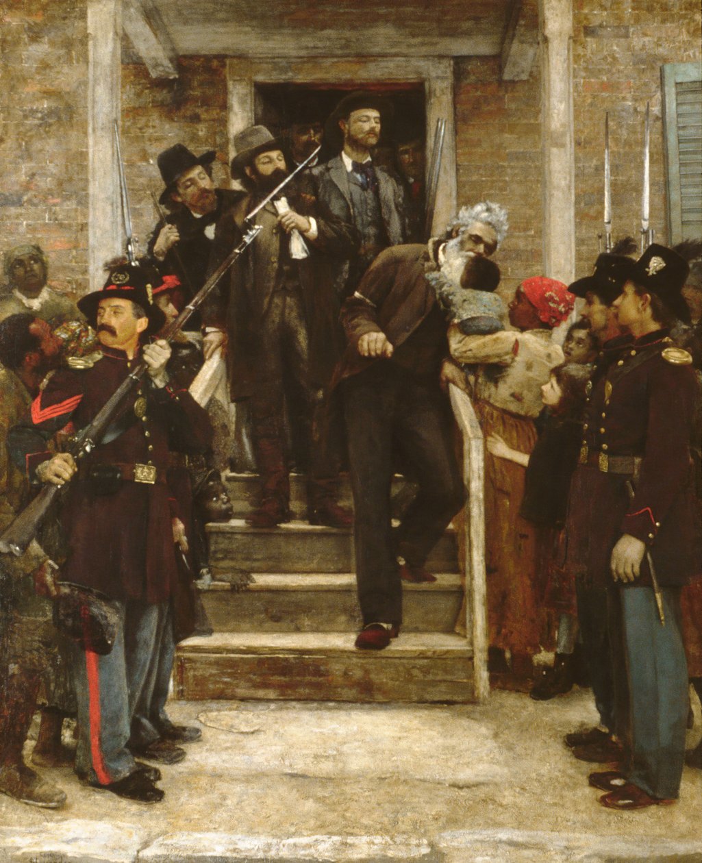 Les Derniers Moments de John Brown, 1882-84 - Thomas Hovenden