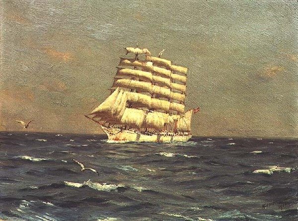 Navire marchand danois, Viking - Thomas J. Somerscales