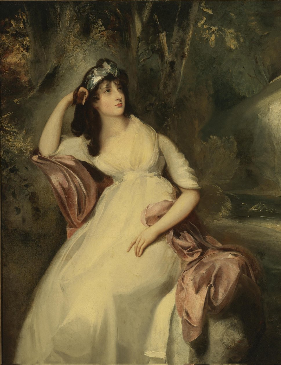 Portrait de Sally Siddons 1775-1803 - Thomas Lawrence