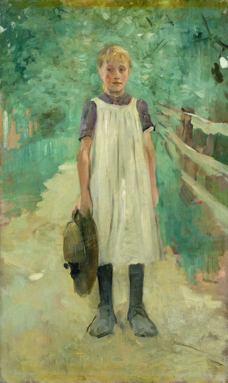 Une fermière, 1895 - Thomas Ludwig Herbst