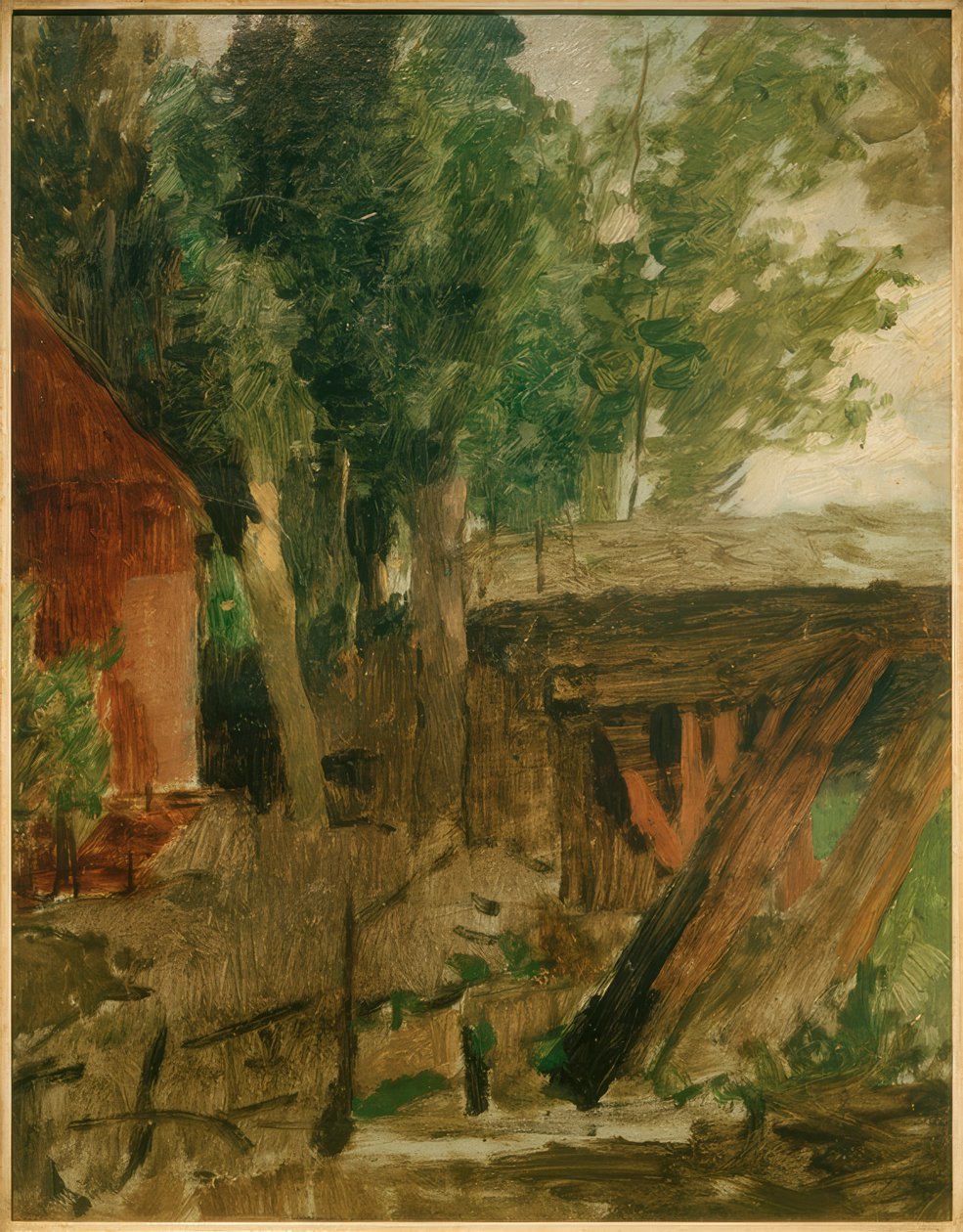 Vieux moulin à eau - Thomas Ludwig Herbst