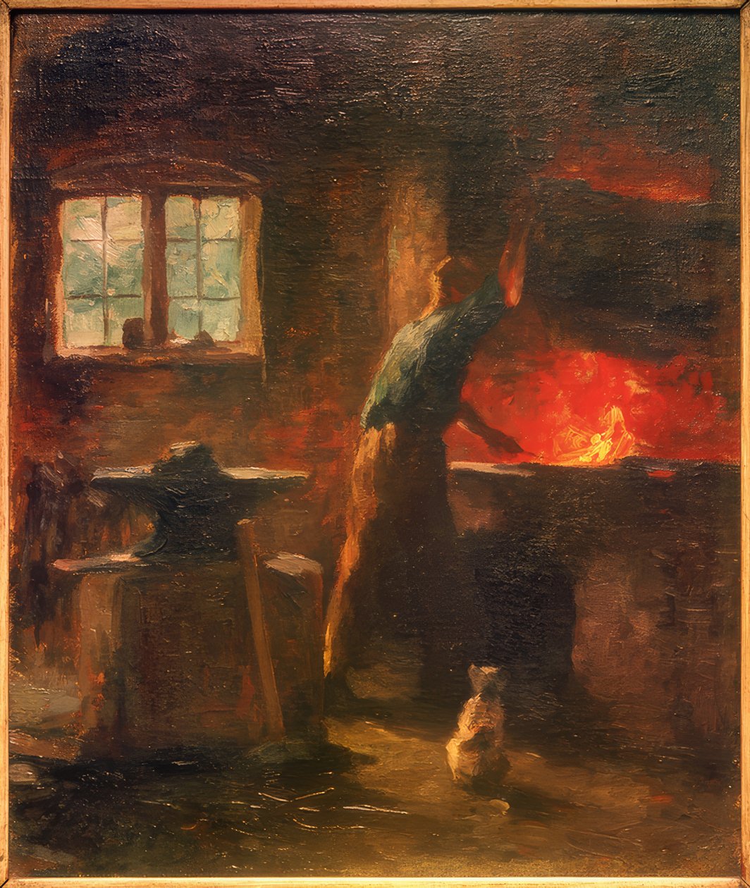 Forge à Tangstedt - Thomas Ludwig Herbst