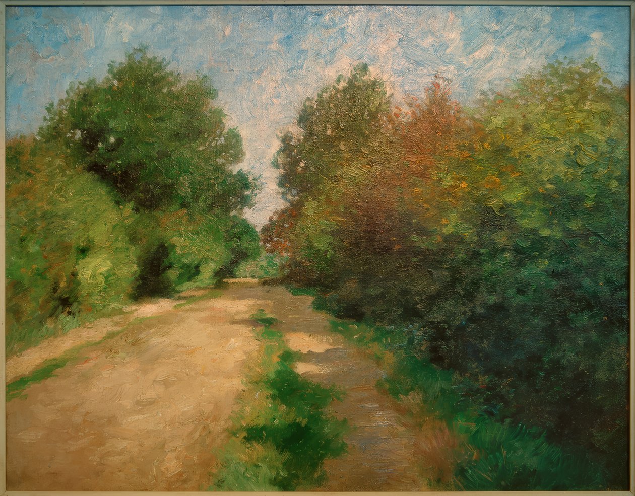 Chemin ensoleillé - Thomas Ludwig Herbst