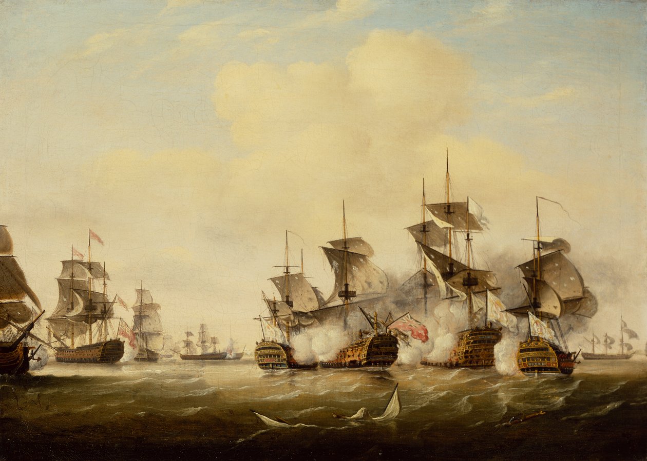 La Bataille de Toulon - Thomas Luny