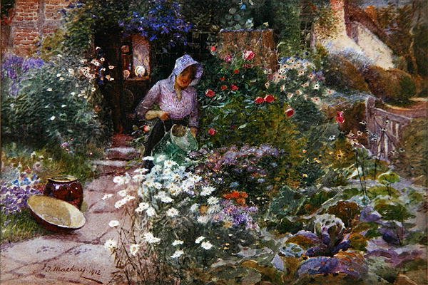 Dans le jardin - Thomas Mackay