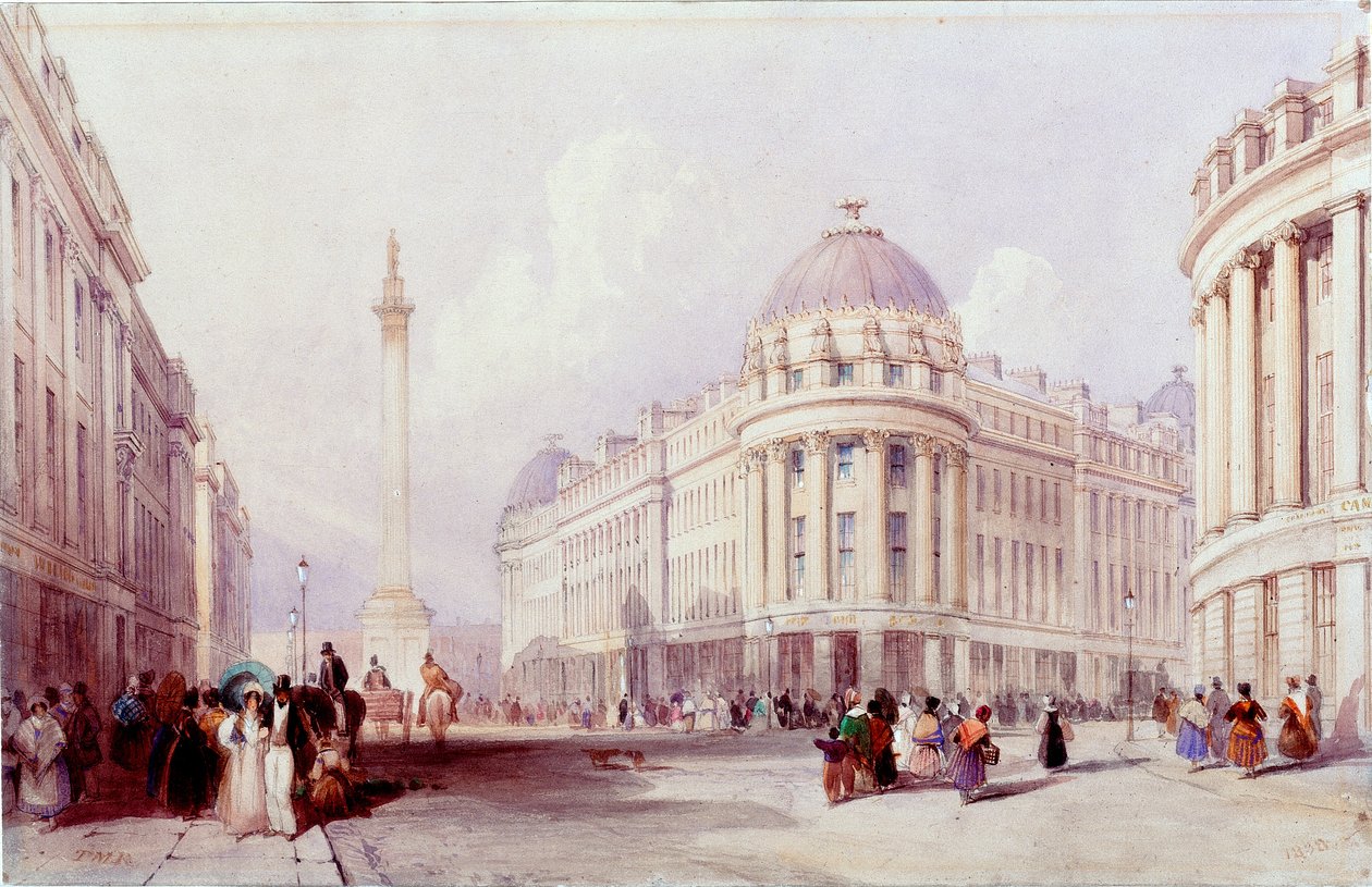 Rue Grainger, Newcastle upon Tyne - Thomas Miles Richardson