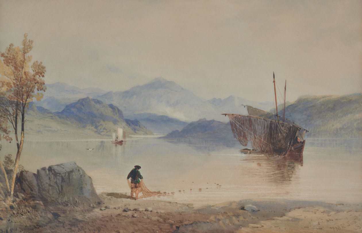 Loch écossais - Thomas Miles Richardson