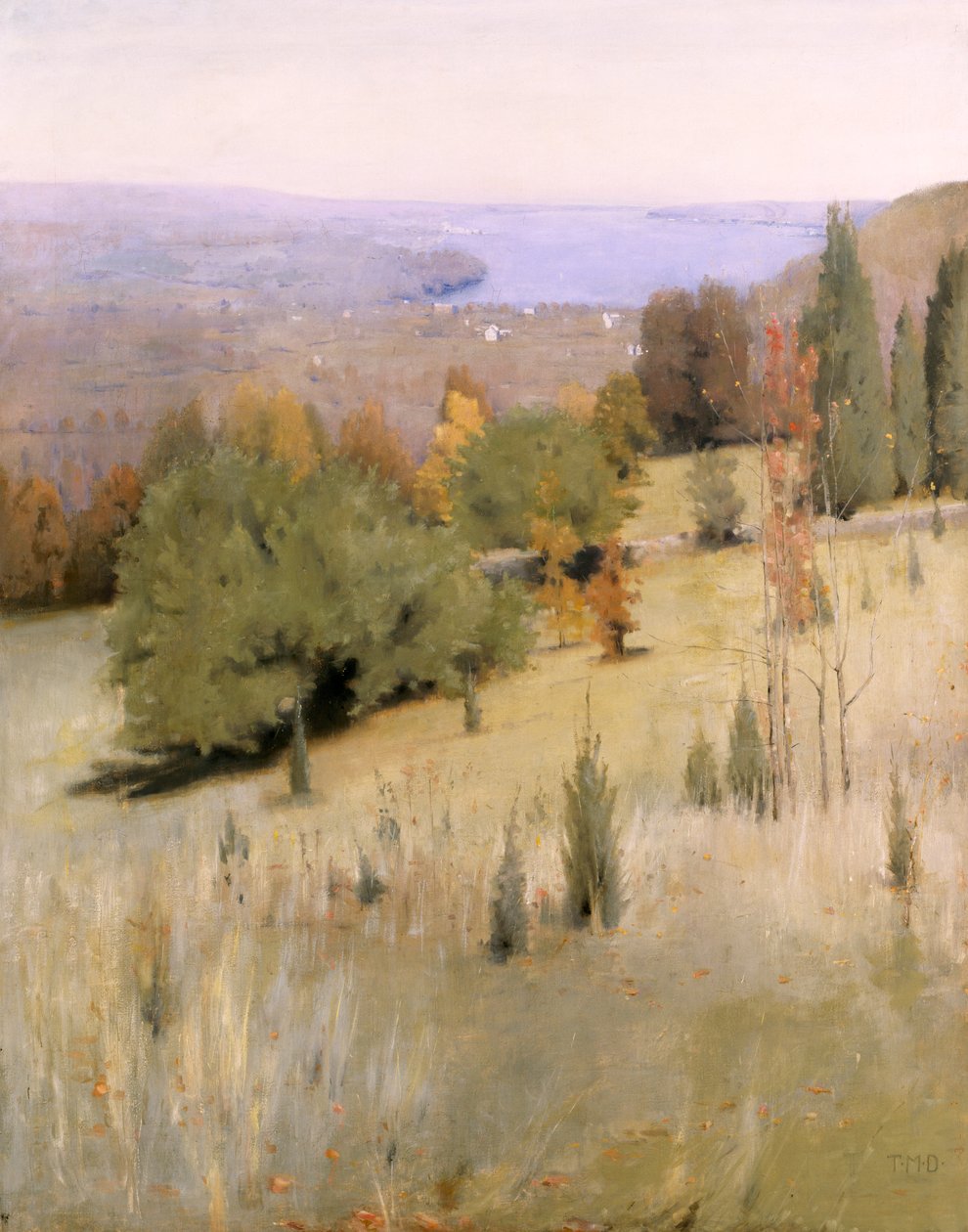 Le fleuve Hudson - Thomas Millie Dow
