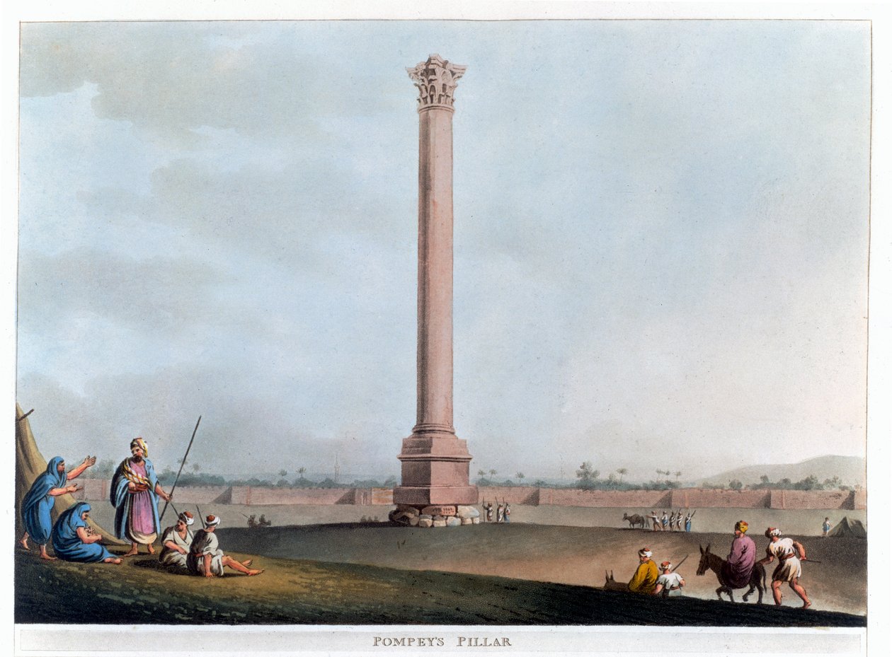 Colonne de Pompée, Alexandrie, Égypte - Thomas Milton