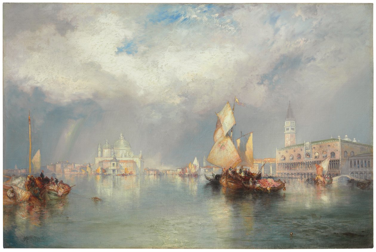 Grand Canal, Venise, 1905 - Thomas Moran