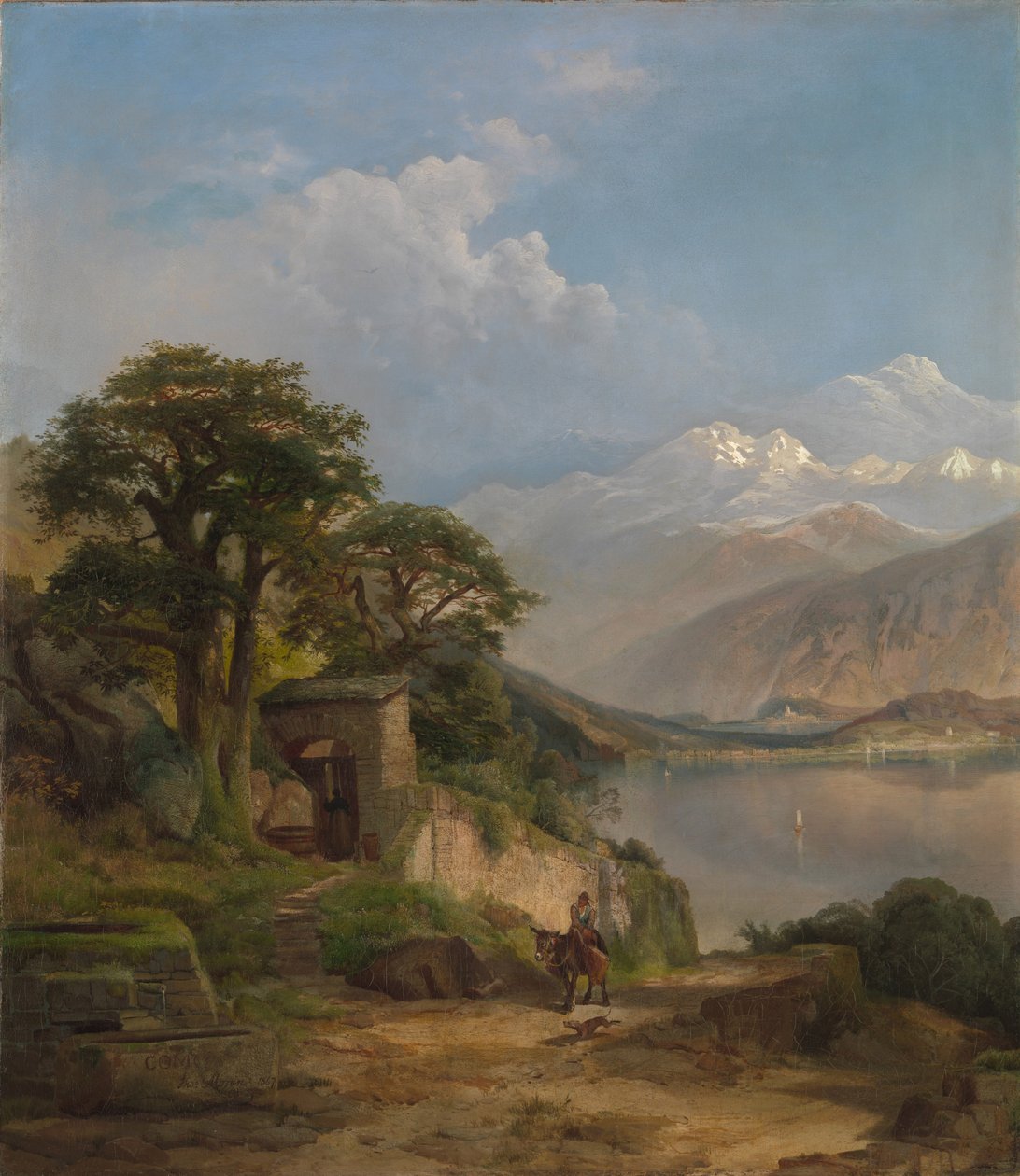 Lac de Côme, 1867 - Thomas Moran