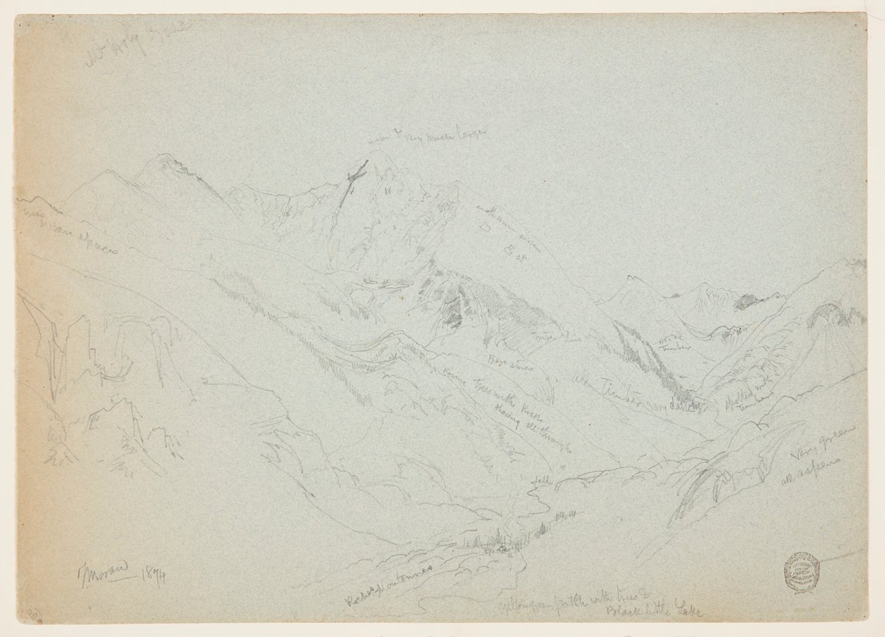 Mont Sainte-Croix - Thomas Moran